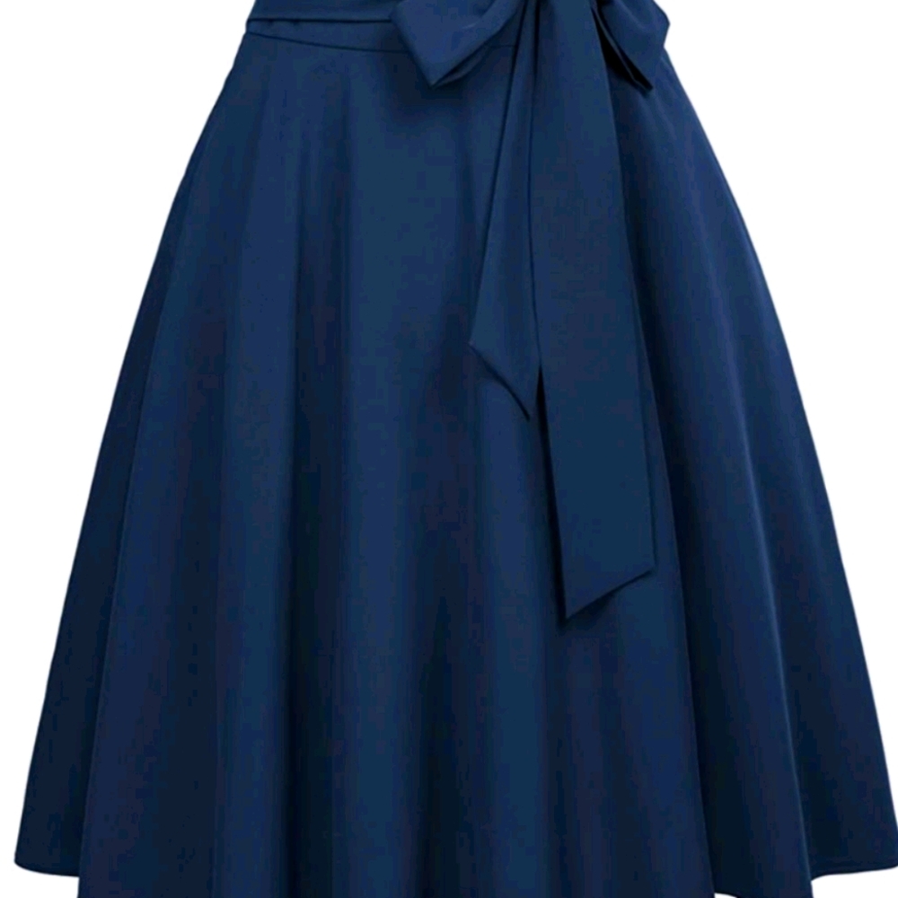 Navy blue skirt